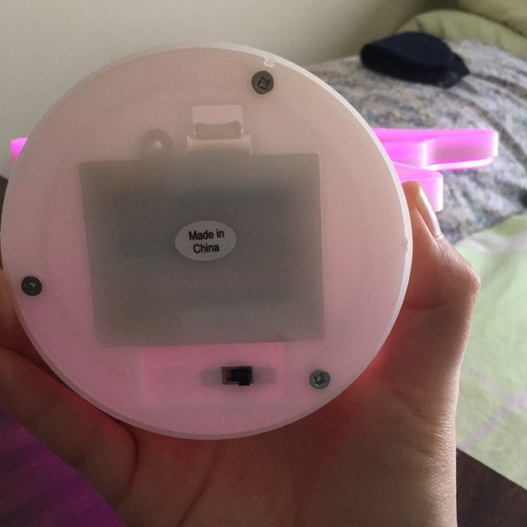 Neon pink angel LED light. NWOT - Picture 2 of 2